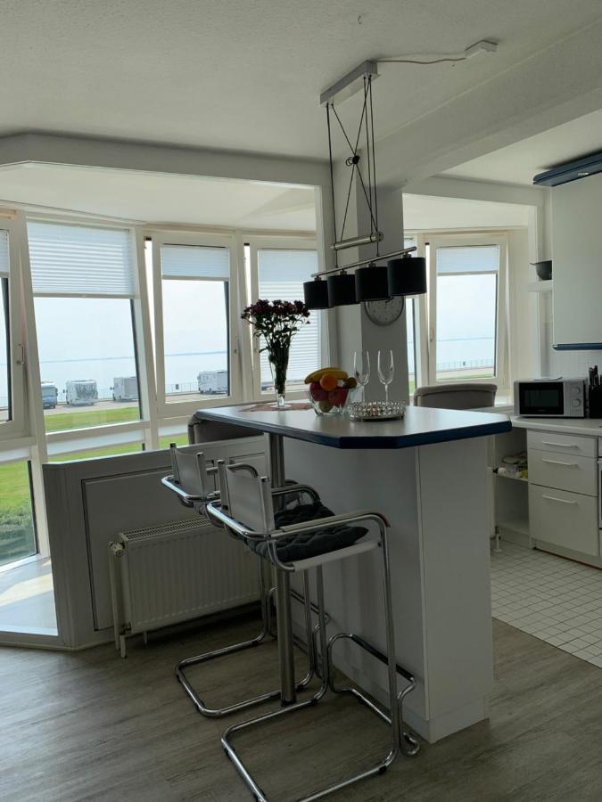 Fewo Mit Meerblick - Direktzugang Zur Nordsee Apartment Wilhelmshaven Ngoại thất bức ảnh