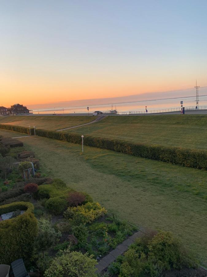 Fewo Mit Meerblick - Direktzugang Zur Nordsee Apartment Wilhelmshaven Ngoại thất bức ảnh