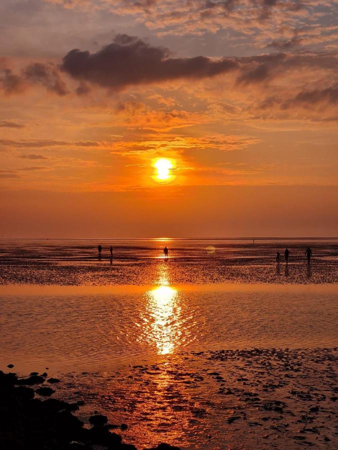 Fewo Mit Meerblick - Direktzugang Zur Nordsee Apartment Wilhelmshaven Ngoại thất bức ảnh
