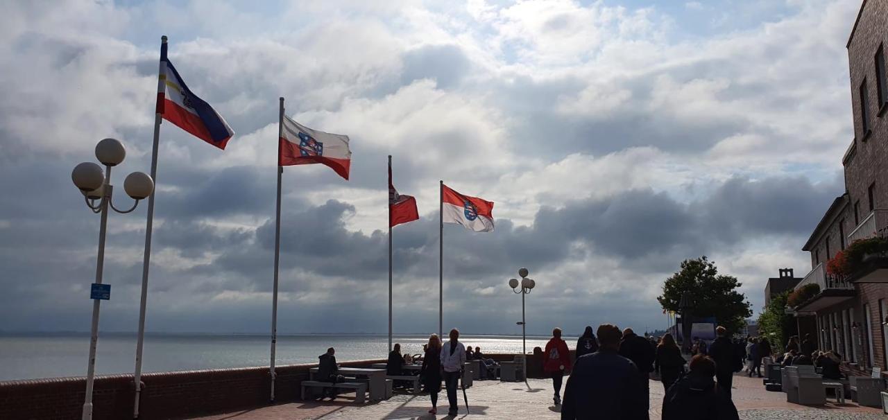 Fewo Mit Meerblick - Direktzugang Zur Nordsee Apartment Wilhelmshaven Ngoại thất bức ảnh
